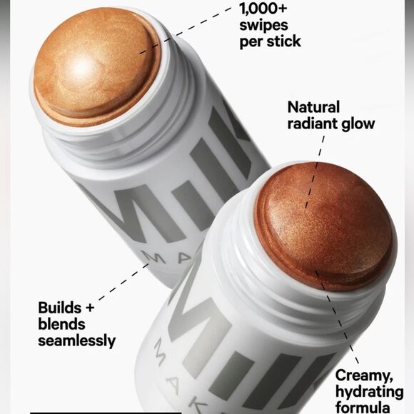 🌷$15 Milk Makeup Flare (Rose Gold) Highlighter New FullSz - Picture 4 of 8